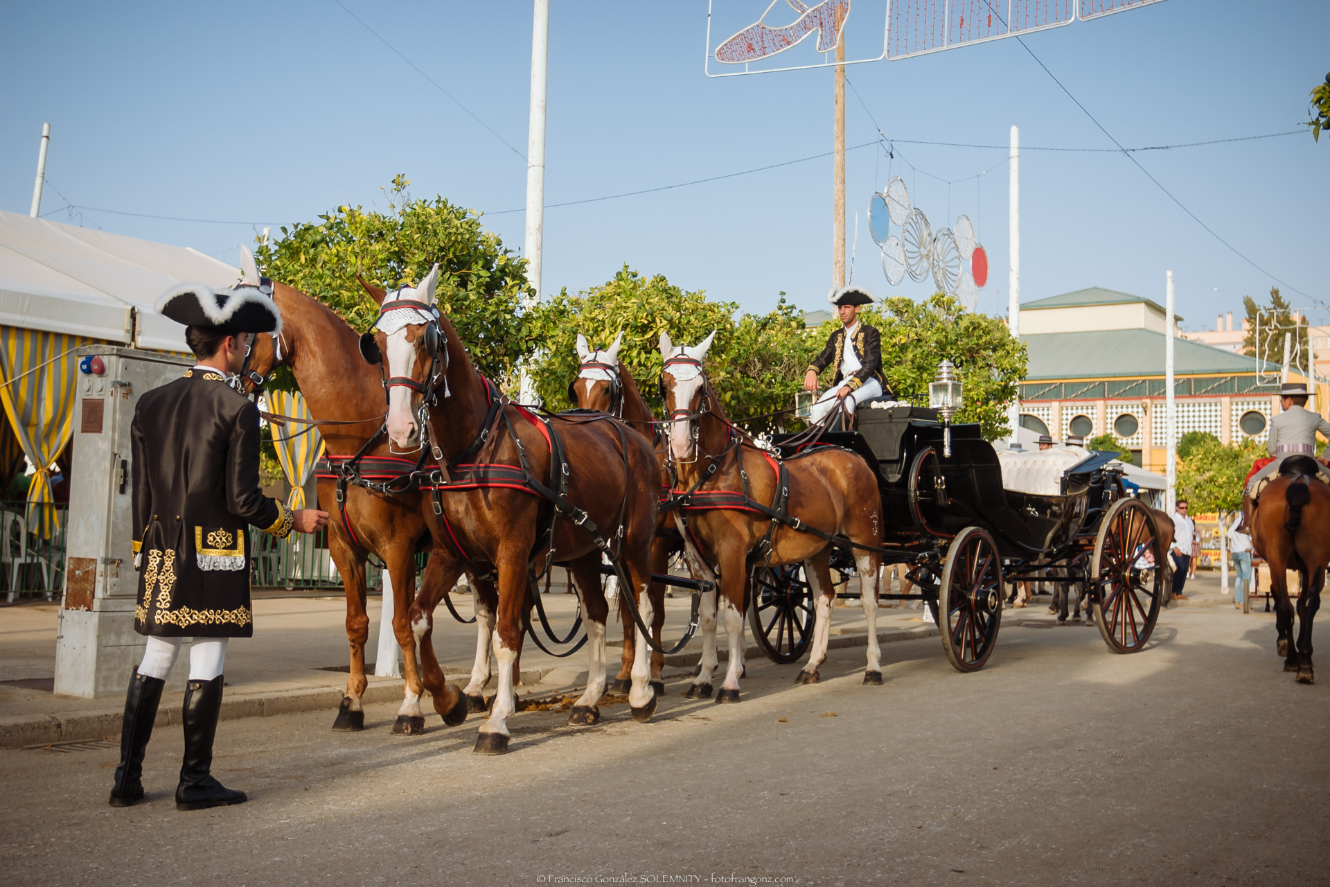 Feria de Marchena carruaje caballos